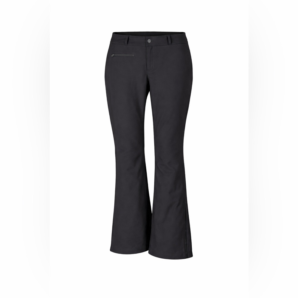 Obermeyer Black Softshell Ski Pants Insulated 14 Fleece